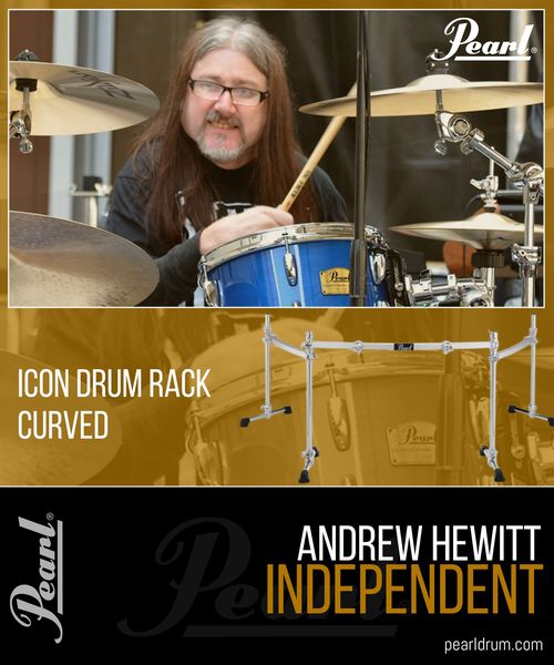 Andrew Hewitt - Pearl Drums - October 2022