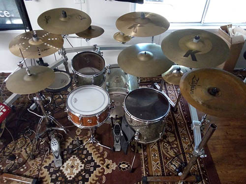 Andrew Hewitt - Pearl Reference Series Drums