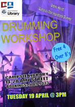 Campsie Library School Holidays Drumming Workshop 2011