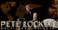 Pete Lockett - Percussionist